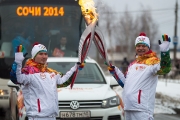 Эстафета Олимпийского Огня 2.01.2014