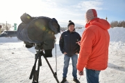 123Первый этап первенства УР по зимнему мотокроссу 14.02.2015