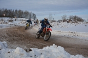 123Первый этап первенства УР по зимнему мотокроссу 14.02.2015