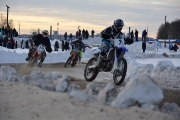 123Первый этап первенства УР по зимнему мотокроссу 14.02.2015