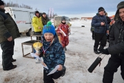 Первый этап первенства УР по зимнему мотокроссу 14.02.2015