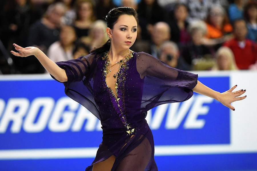 Елизавета Туктамышева на турнире «Skate America 2014» (октябрь, 2014) © REUTERS/USA TODAY Sports/Mike DiNovo